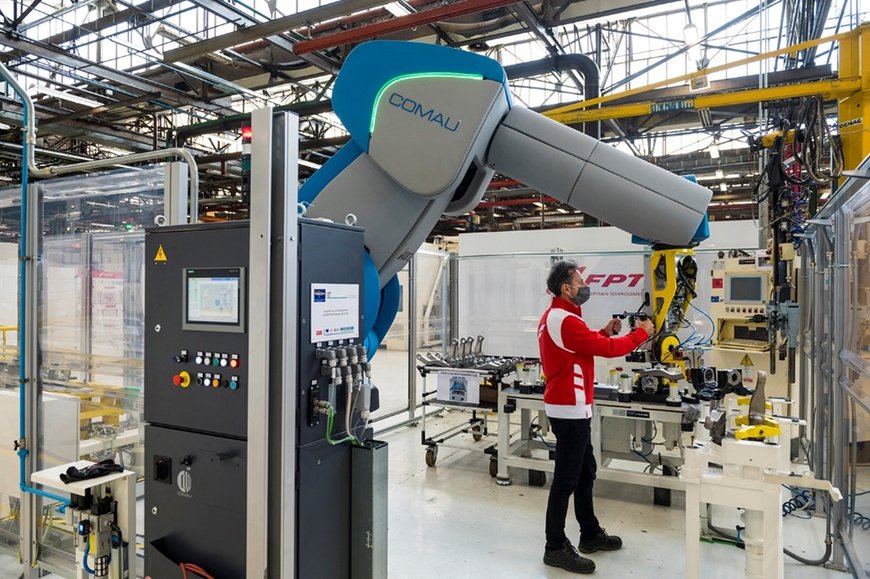 ROBOTS QUE COLABORAN CON LOS HOMBRES: EN FPT INDUSTRIAL LA FÁBRICA 4.0 YA SE HA CONVERTIDO EN REALIDAD GRACIAS A LA COLABORACIÓN CON COMAU